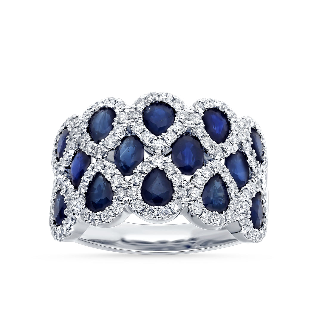 Sparkling 14k White Gold 0.80CT Lab Diamond Solitaire Ring