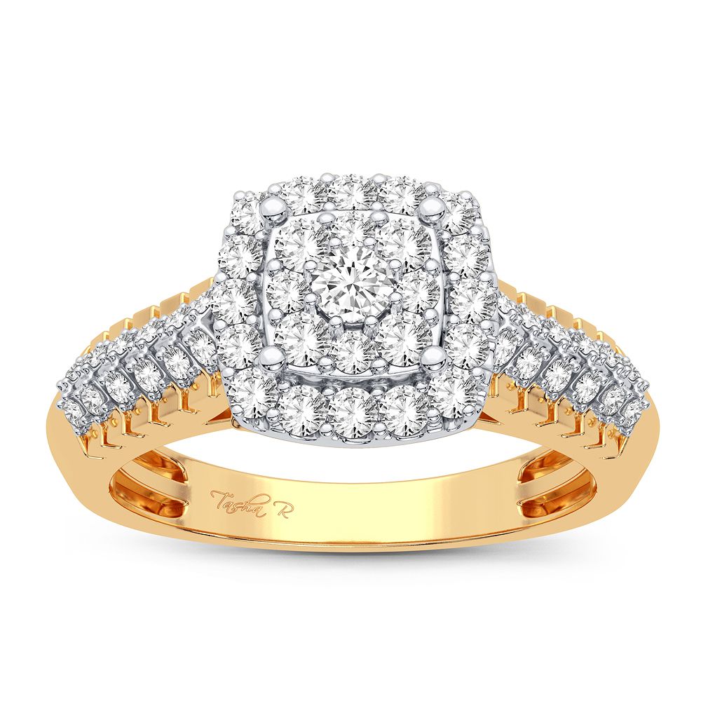 14K Yellow Gold 0.50CT Diamond Solitaire Ring