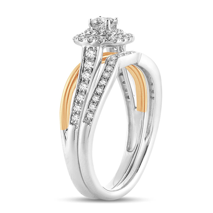 Brilliant 14k Yellow Gold Lab Diamond Engagement Ring (0.50CT)