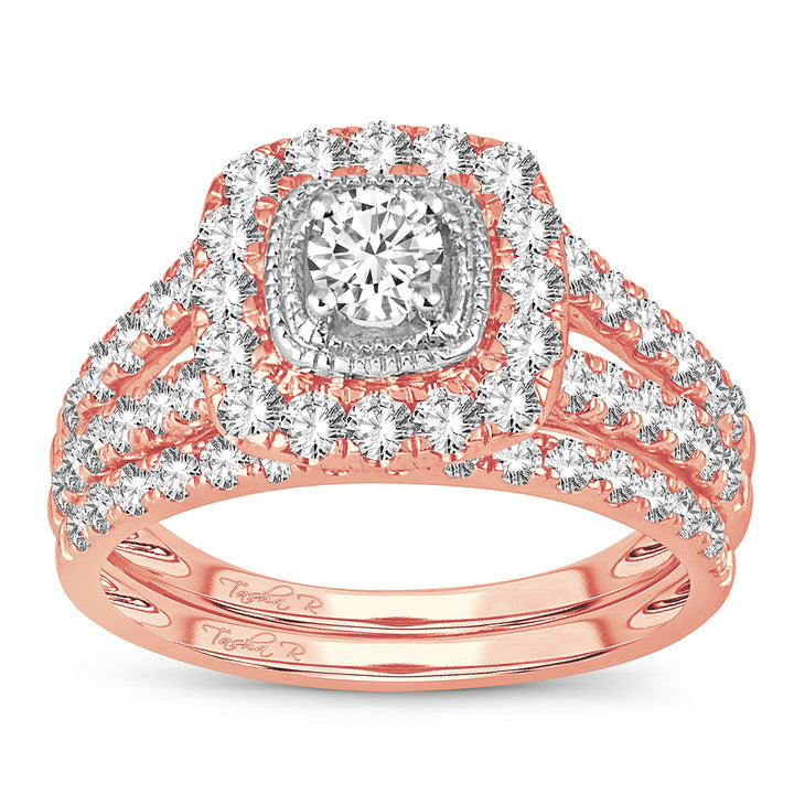 Timeless 14K Yellow Gold 1.50CT Lab Diamond Ring