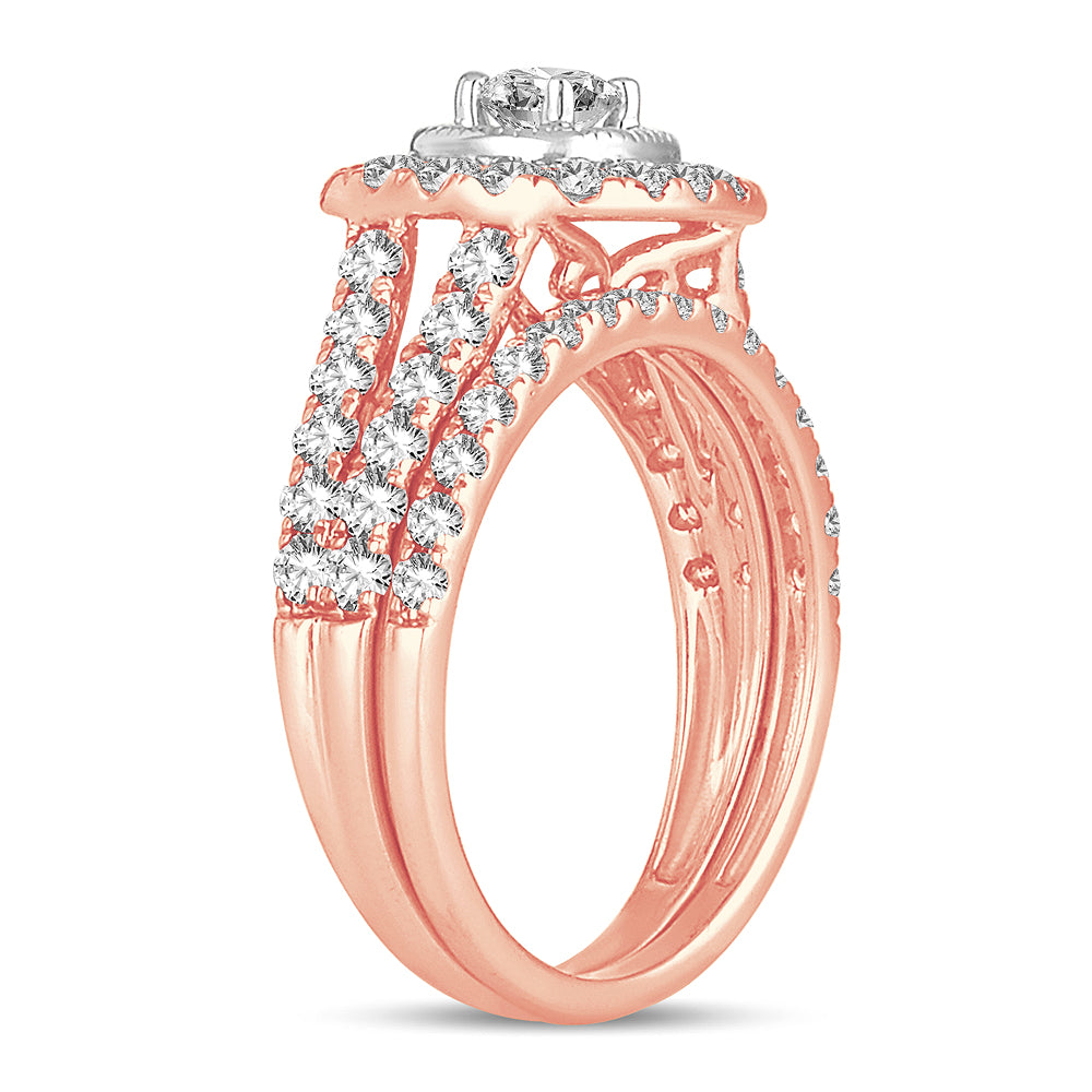 Timeless 14K Yellow Gold 1.50CT Lab Diamond Ring