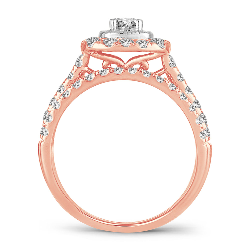 Timeless 14K Yellow Gold 1.50CT Lab Diamond Ring