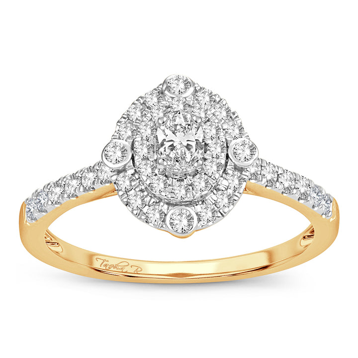 Timeless 14K Yellow Gold Lab Diamond Solitaire Engagement Ring