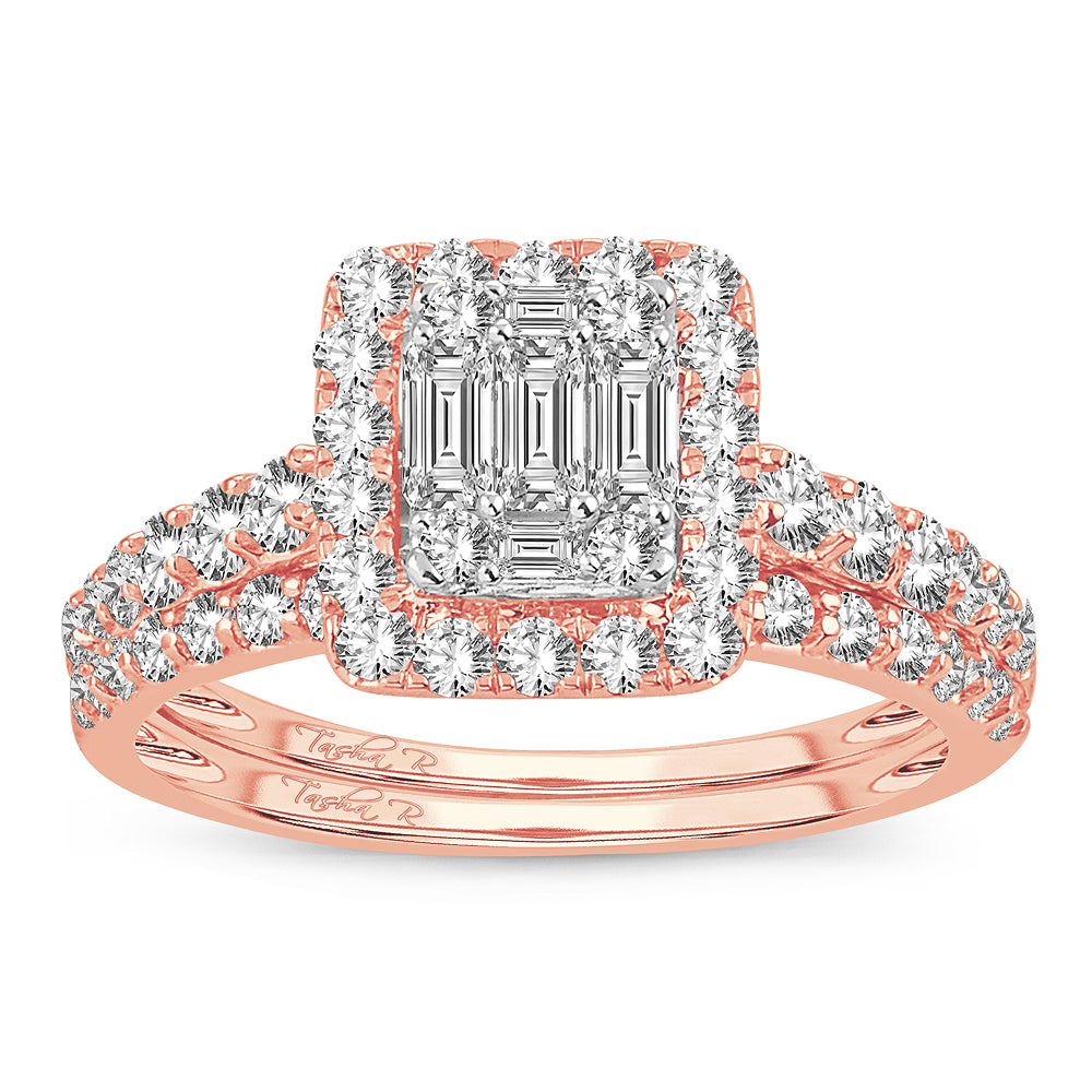 Brilliant 14k White Gold Lab Diamond Engagement Ring (1.00CT)