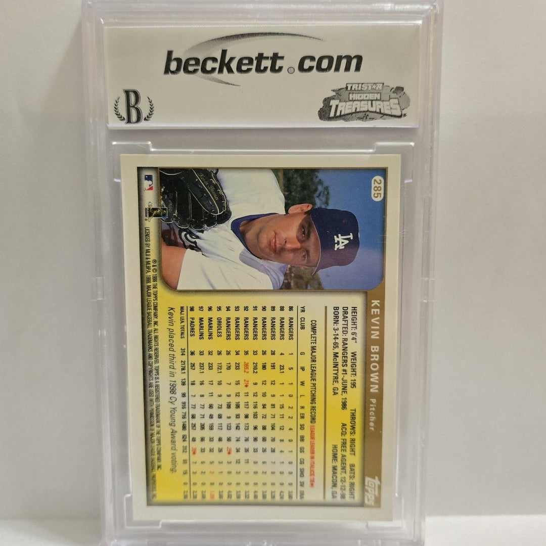 1999 Topps - #285 Kevin Brown Mint 10