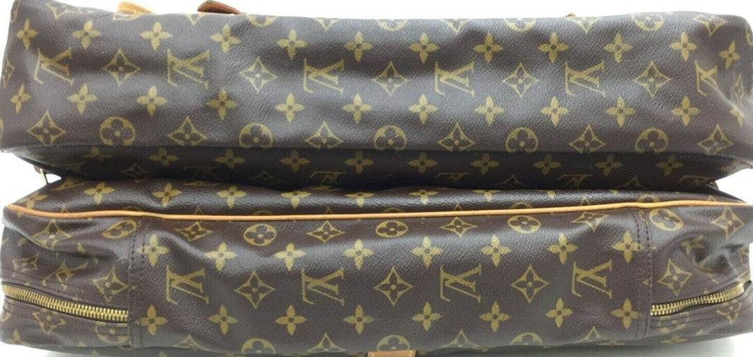 Louis-Vuitton vintage bags Monogram Sac Chasse 2 Way Travel Handbag