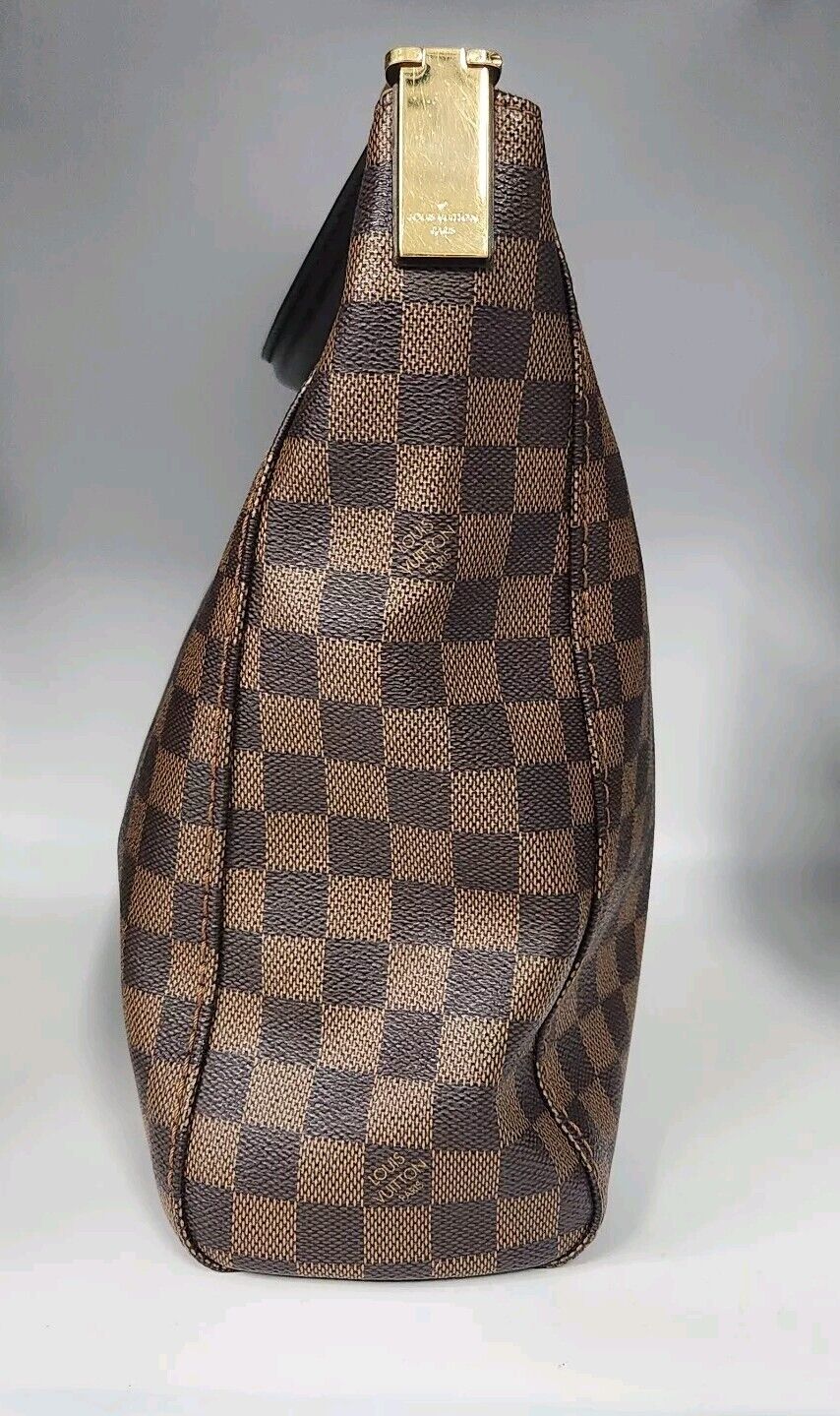 Authentic Louis Vuitton Damier Ebene Portobello PM Hobo Handbag