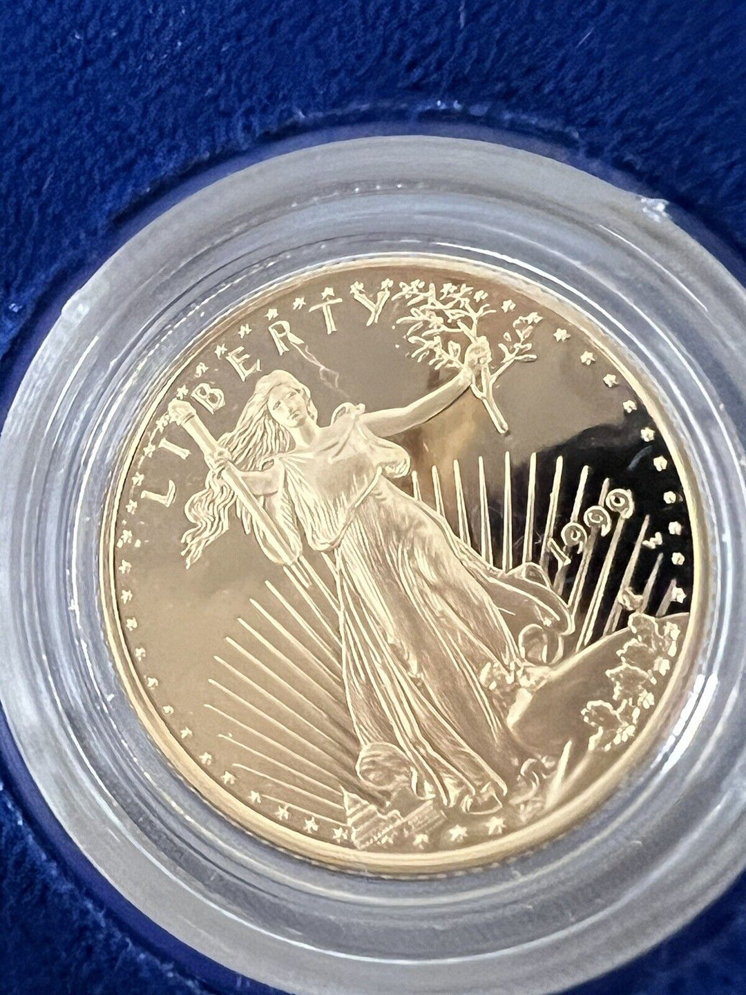 Set Of 1998 & 1999 One-tenth And One Quarter Ounce Gold American Eagle COA Coins