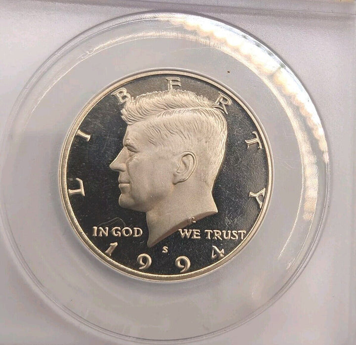 Set Of Two 1994-S 50C Silver Kennedy Half Dollar Proof CN PF 65 DCAM