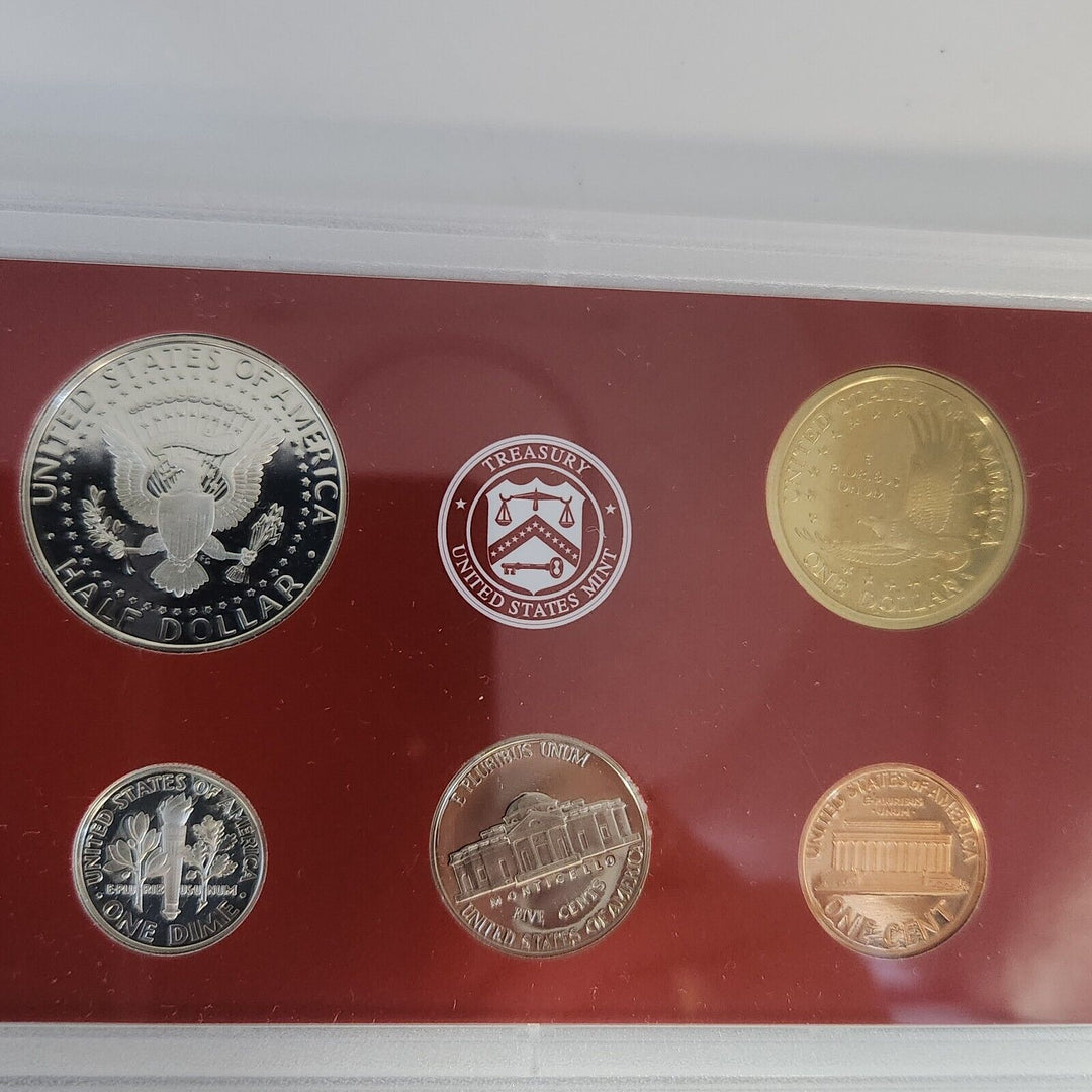 Collection Of 1999, 2000, 2003 And 2005 United States Mint Sliver Proof Set