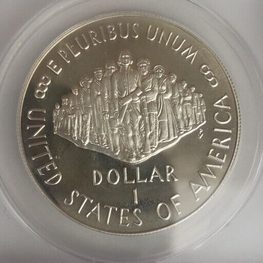 1987 S Constitution 200th Anny Silver Dollar S$1 Proof PF 68  DCAM