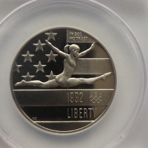 1992-S Commemorative Half Dollar Proof Olympic ANACS PF 69 DCAM