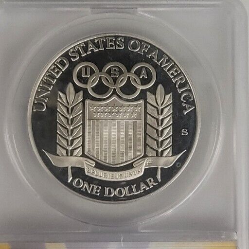 1992 S $1 OLYMPICS PF 68 DCAM