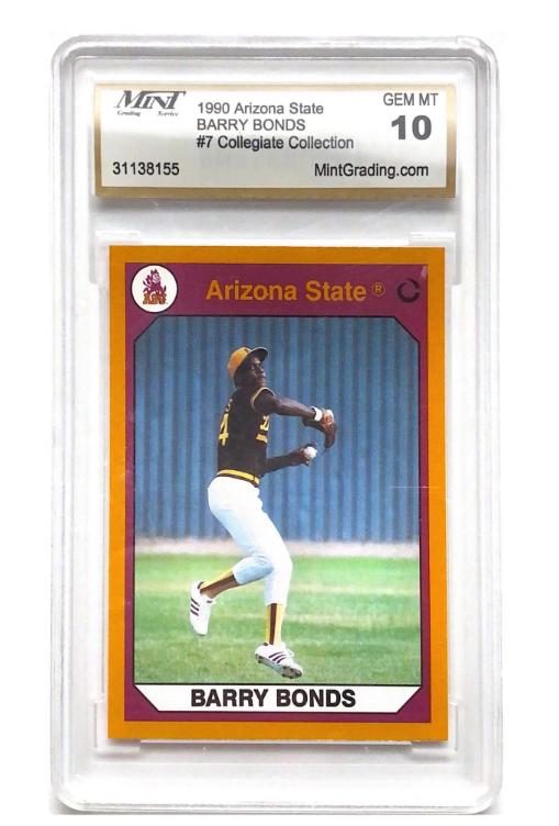 1990 #7 Barry Bonds GEM-MT 10