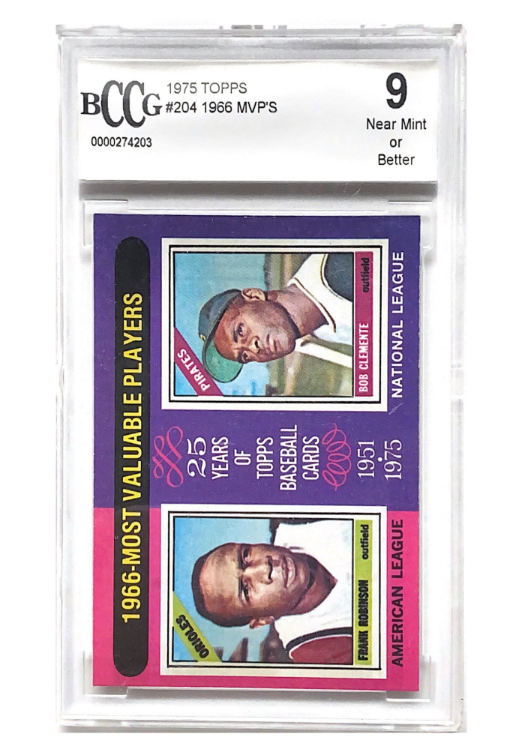 1975 Topps 1966 MVP's