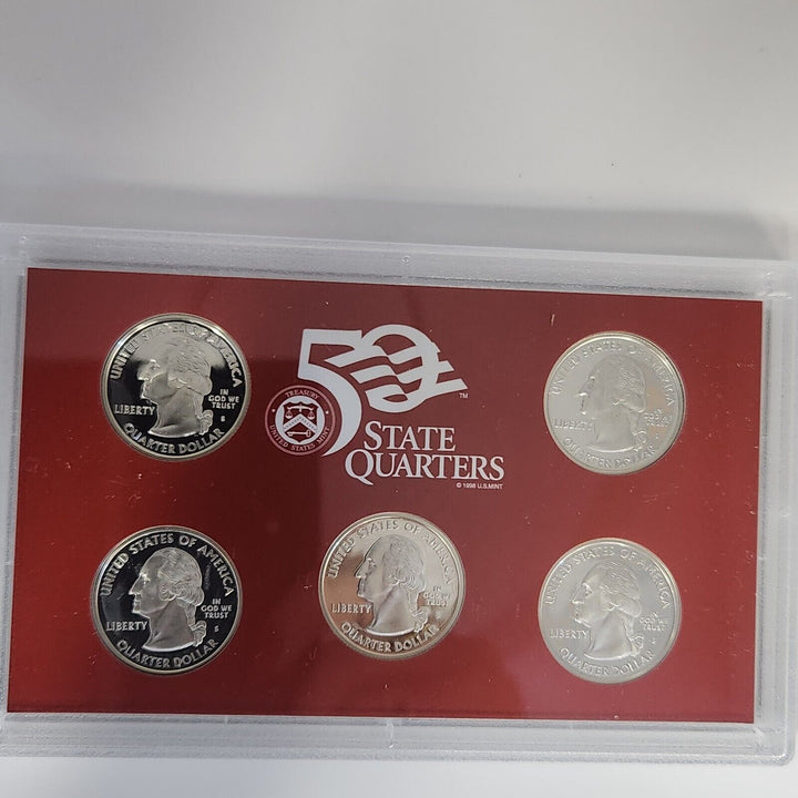 Collection Series Of United States Mint America The Beautiful Quarters Silver...