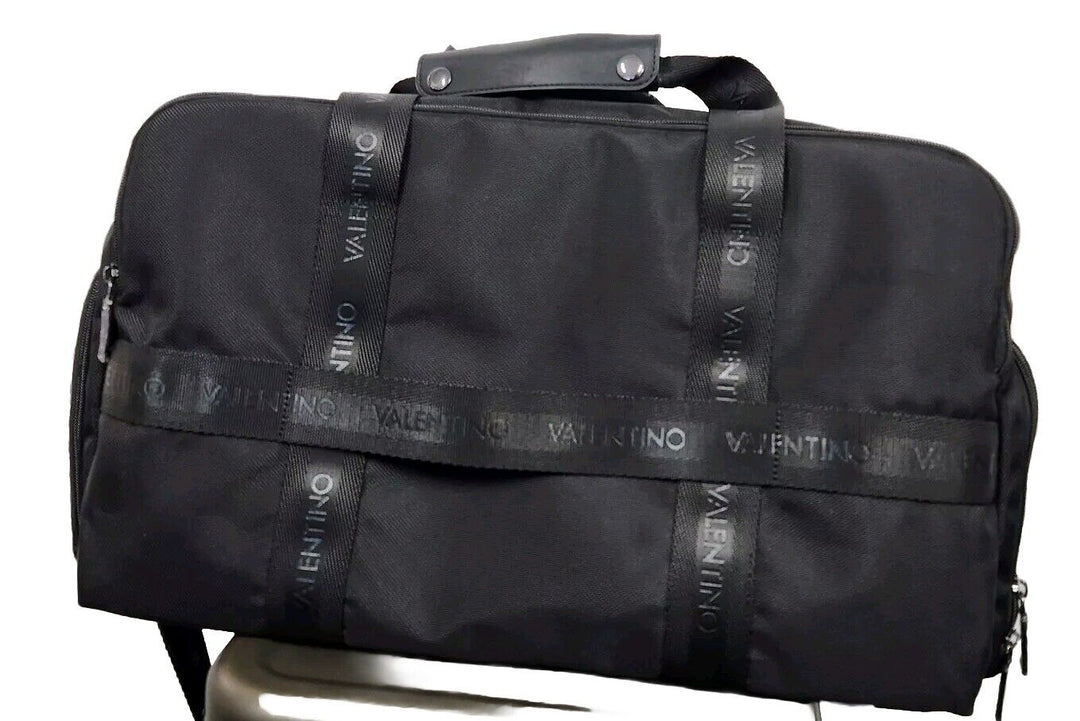 Valentino By Mario Duffle Travel Carry-on  Black Color Bag