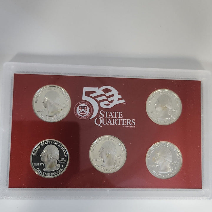 Collection Series Of United States Mint America The Beautiful Quarters Silver...