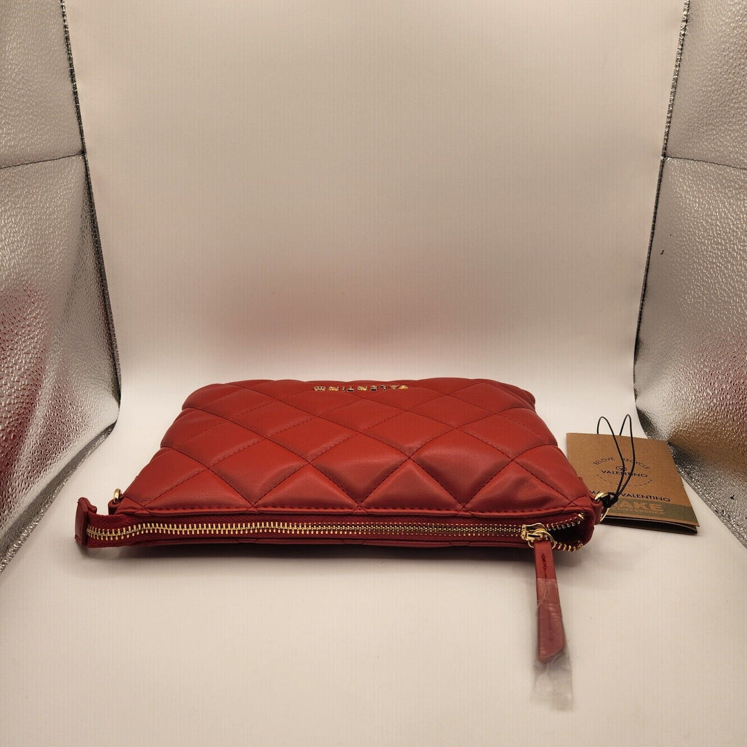 Valentino By Mario Ocarina Rosso Red Color Clutch & Cross Body Women Bag