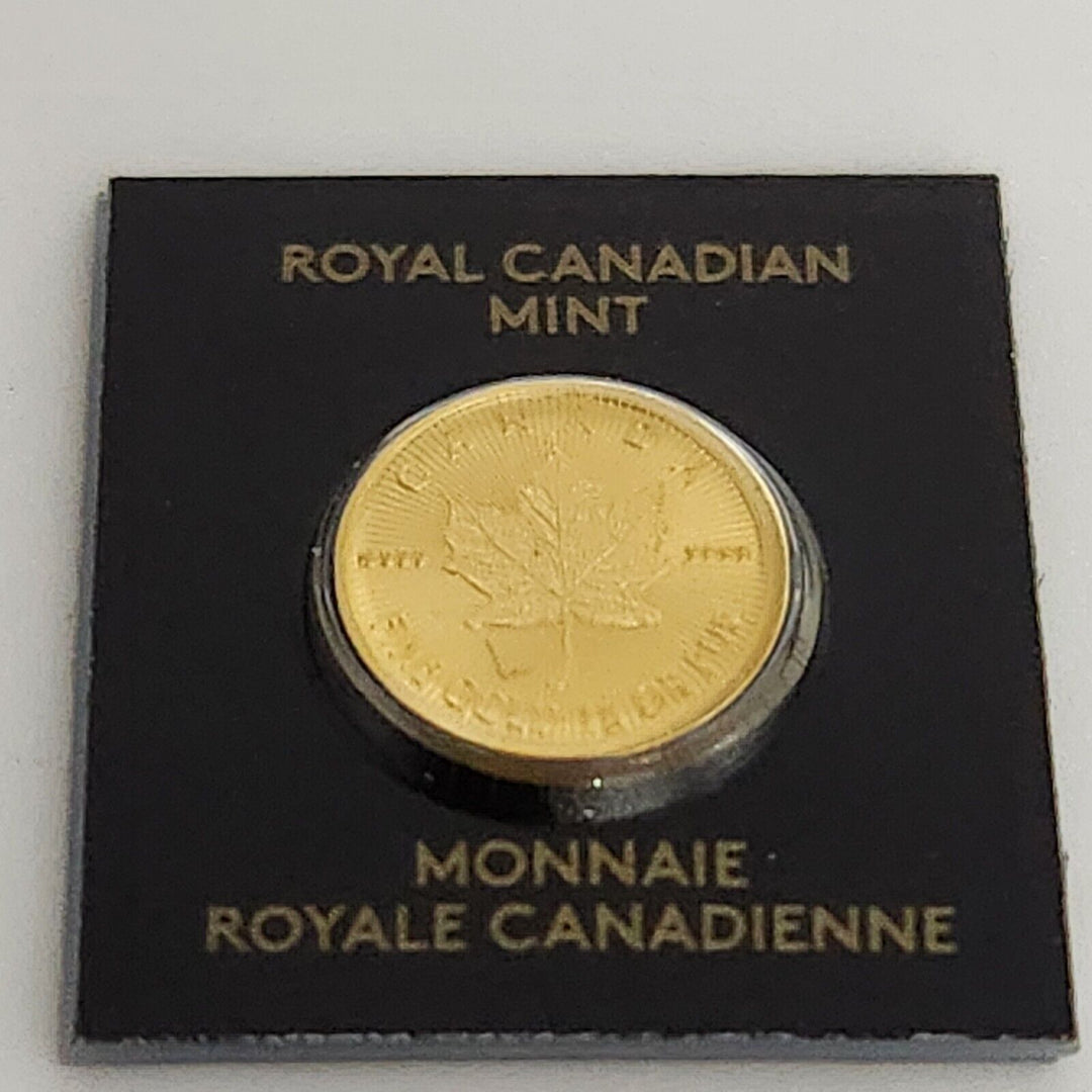 2020 1 Gram Royal Canadian Mint .9999 Gold Maple Leaf 50 Cent (A)