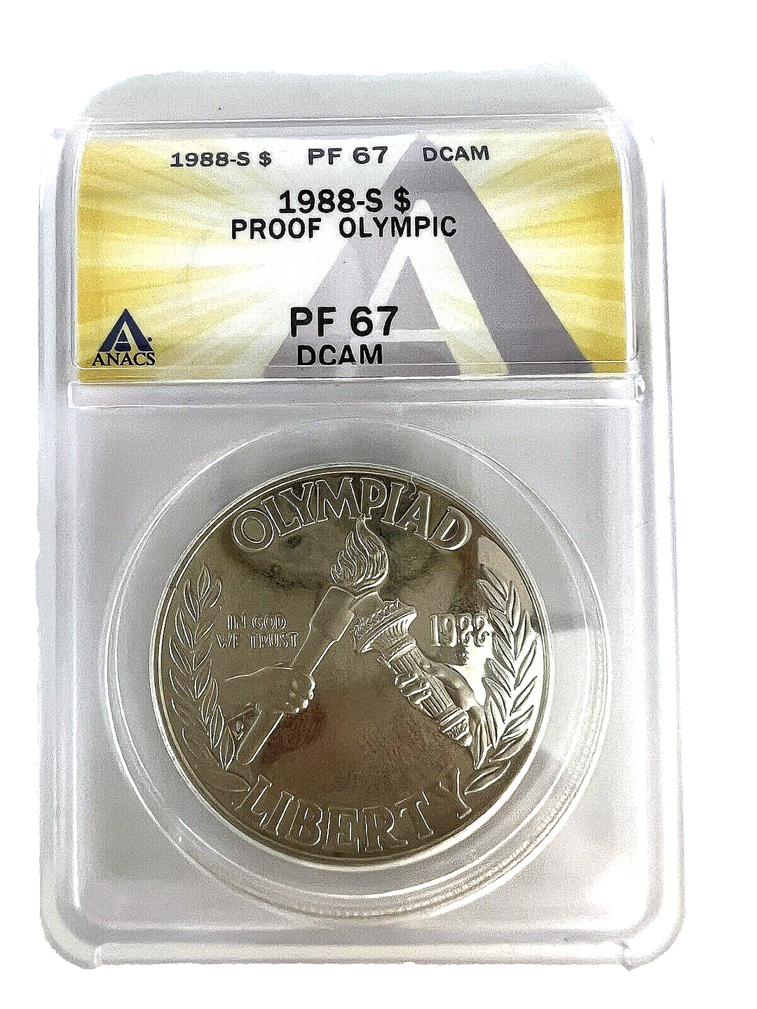 1988-S $ Proof Olympic PF 67 DCAM