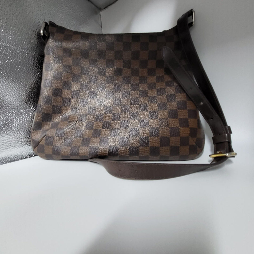 Louis Vuitton Bloomsbury Shoulder Bag GM Brown Canvas