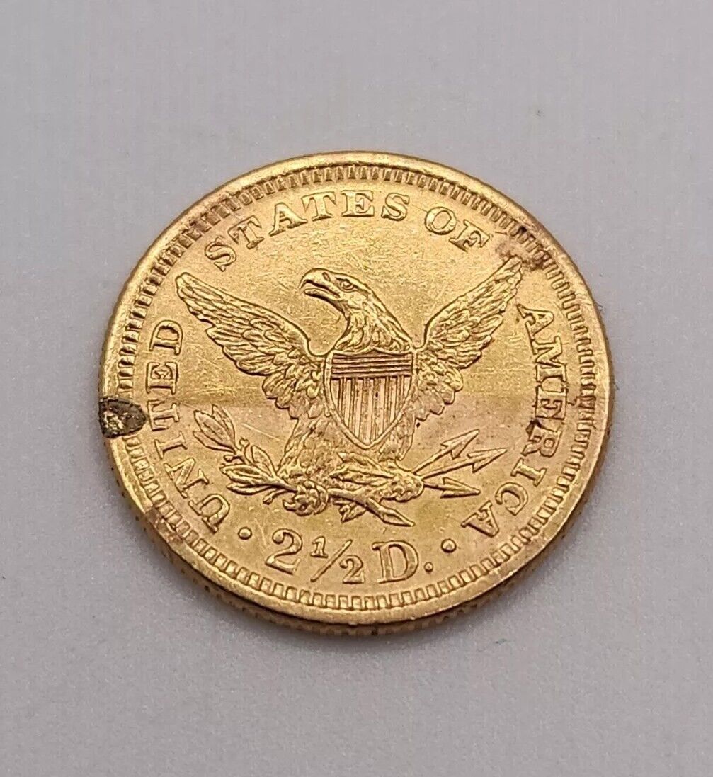 1878  $2.50 US GOLD Liberty Head Eagle #1