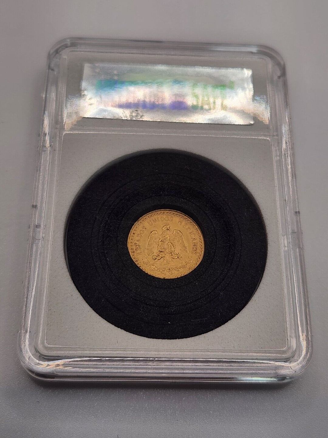 1920 MEXICAN DOS Y MEDIOS PESOS 2.5 PESO GOLD COIN