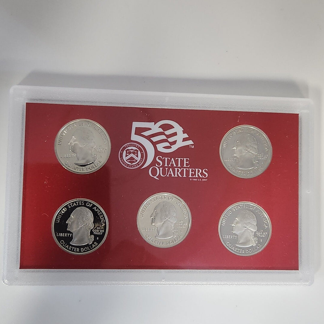 Collection Series Of United States Mint America The Beautiful Quarters Silver...