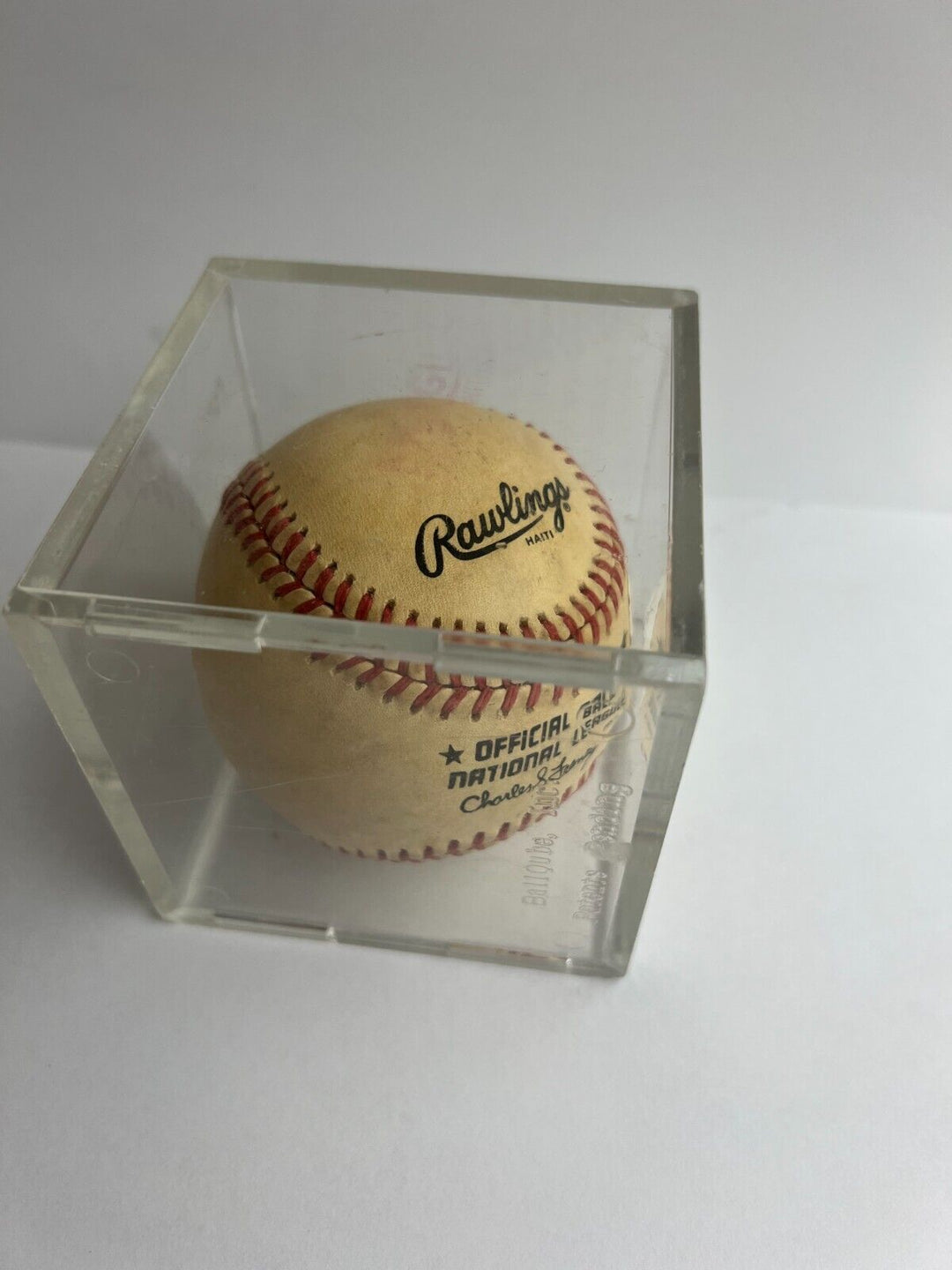 Hank Aaron Autographed Baseball Authentic