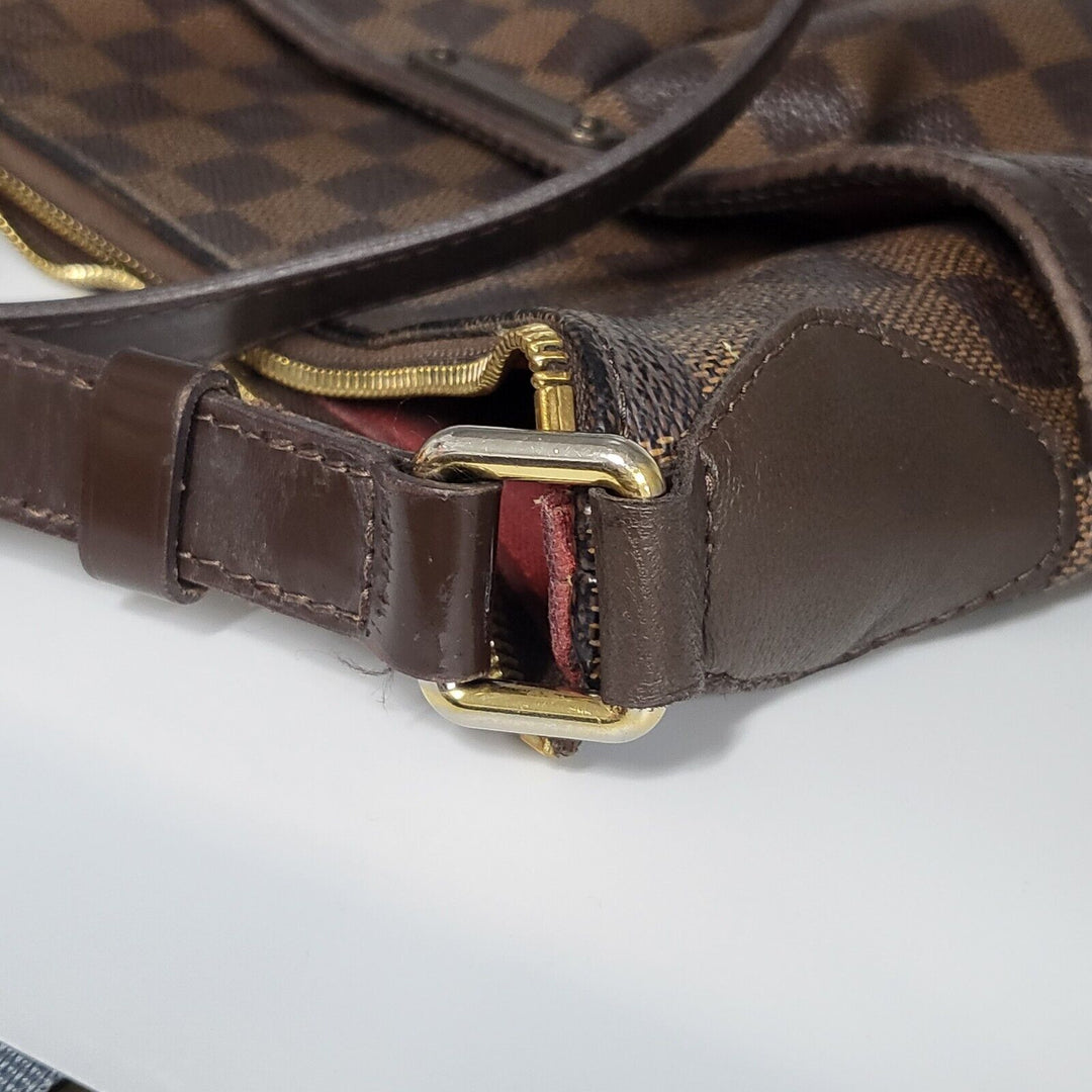 Louis Vuitton Bloomsbury Shoulder Bag GM Brown Canvas