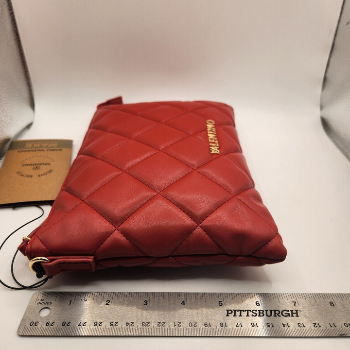 Valentino By Mario Ocarina Rosso Red Color Clutch & Cross Body Women Bag