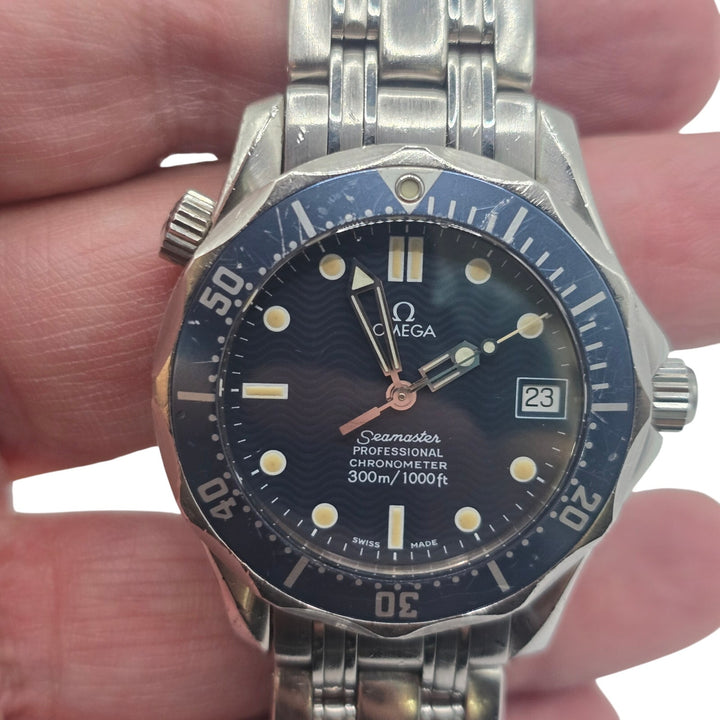 Omega Seamaster Professional 300M 2551.80 Automatic Blue Dial 36mm Box