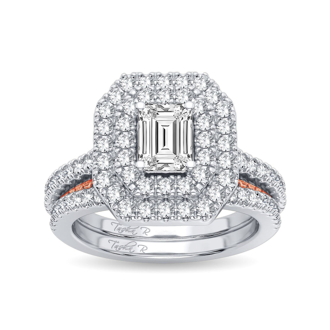 14k Rose Gold 1.50CT Lab Diamond Engagement Ring