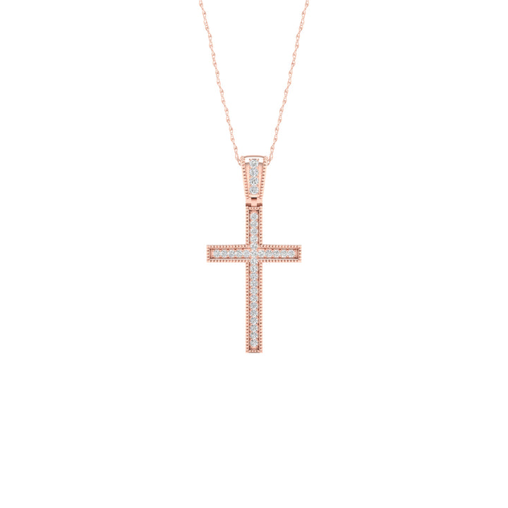 10K 0.10CT Diamond Pendant