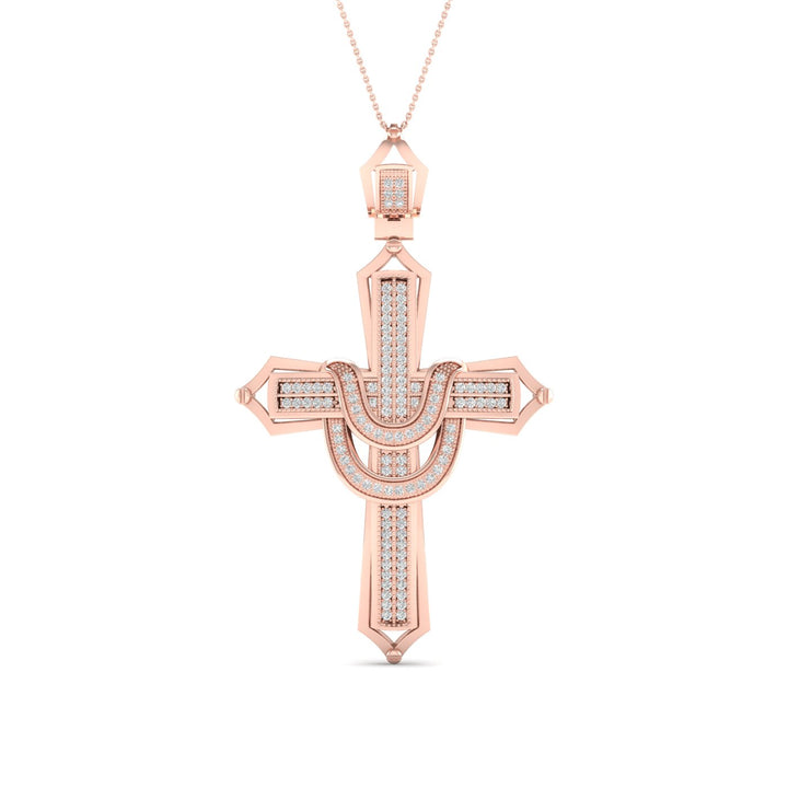 10K 0.38CT Diamond Pendant