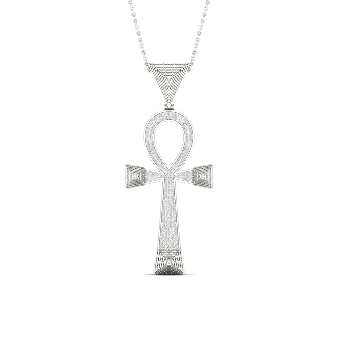 Celestial 10k White Gold 0.50CT Diamond Pendant