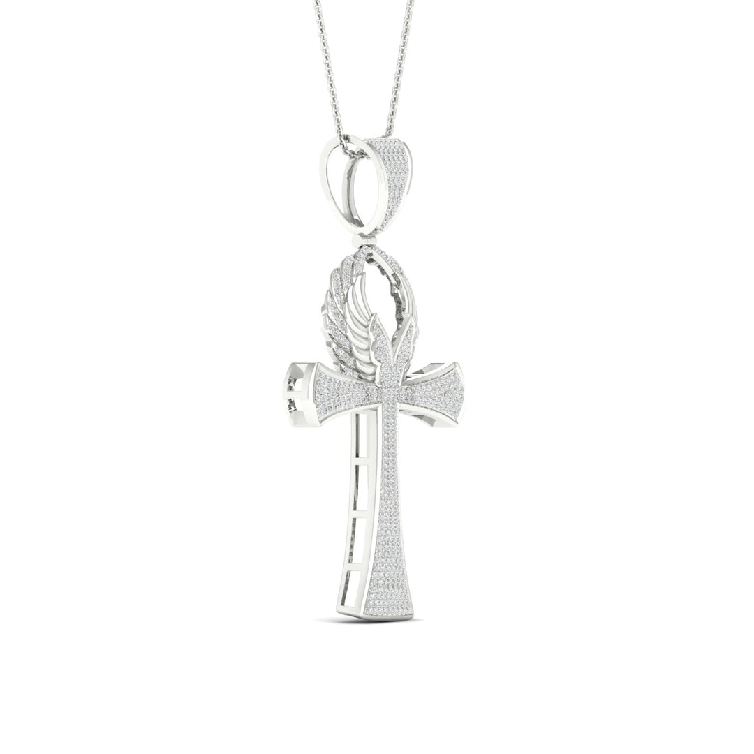10K 0.90CT Diamond Pendant
