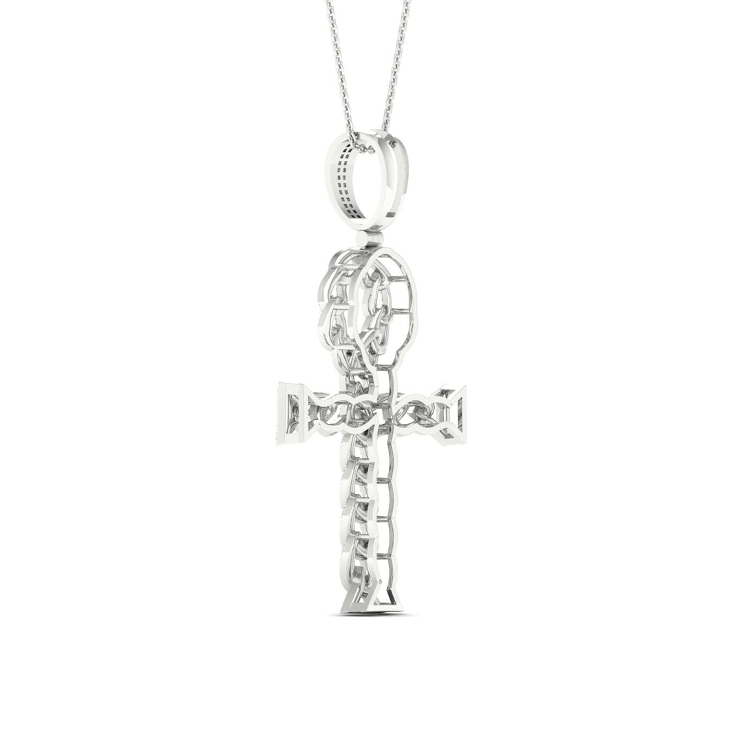 10K 0.70CT Diamond Pendant