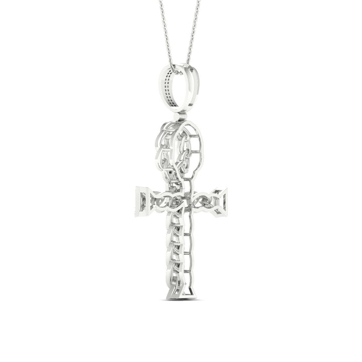 10K 0.70CT Diamond Pendant