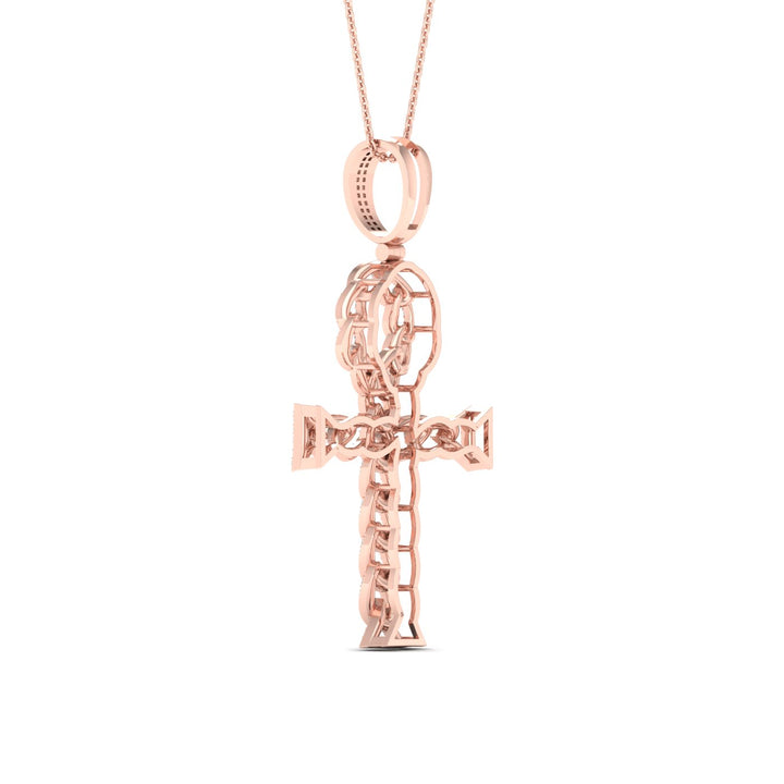 10K 0.70CT Diamond Pendant