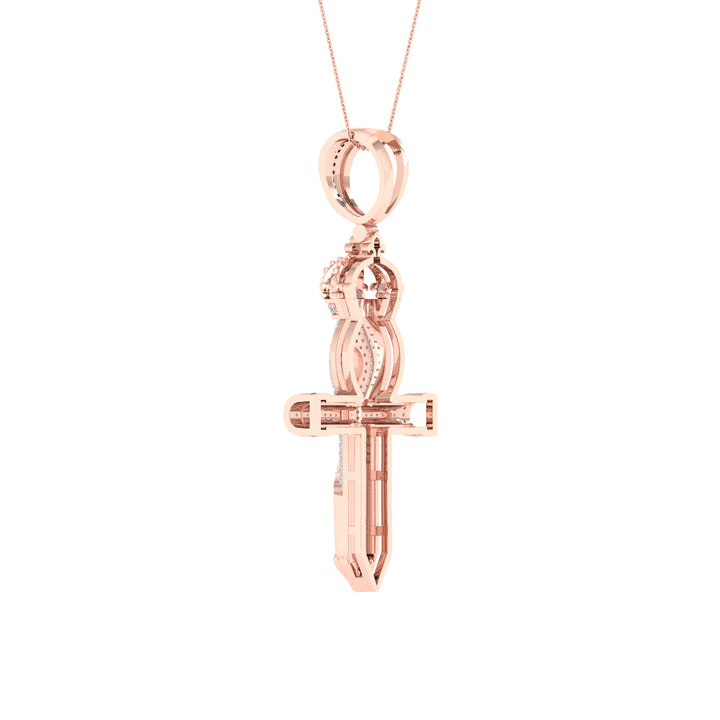 10K 0.50CT Diamond Pendant
