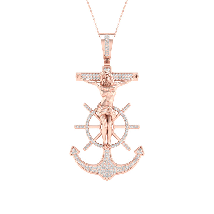 10K 0.50CT Diamond Pendant