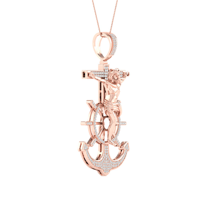 10K 0.50CT Diamond Pendant