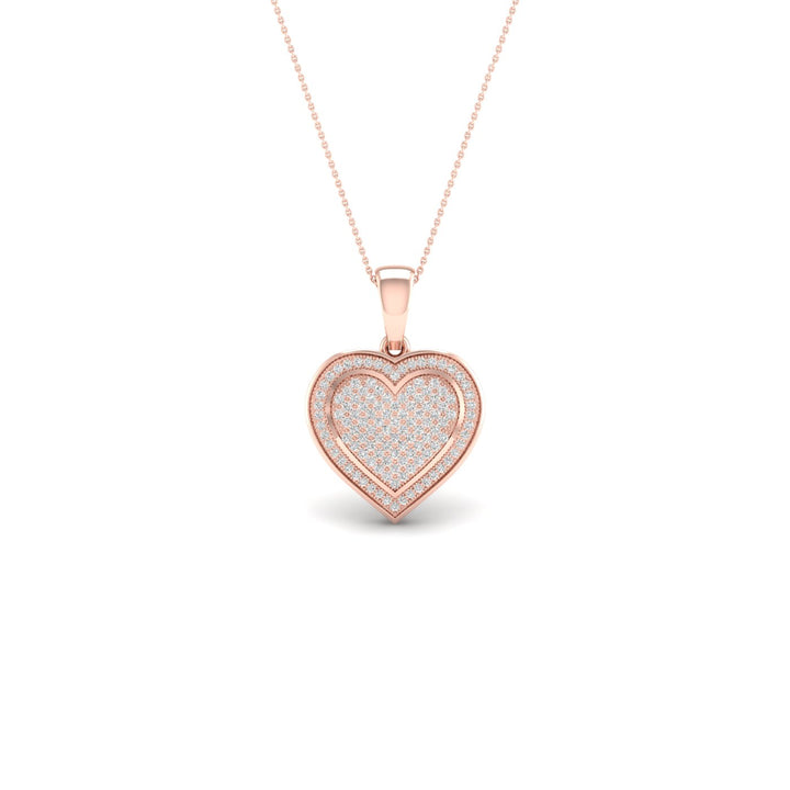 10K 0.33CT Diamond PEND