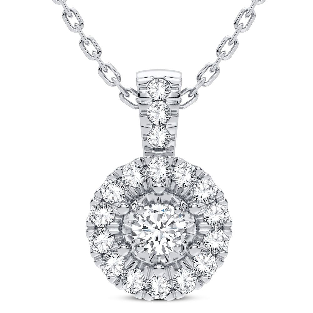 14K 0.20CT DIAMOND PENDANT