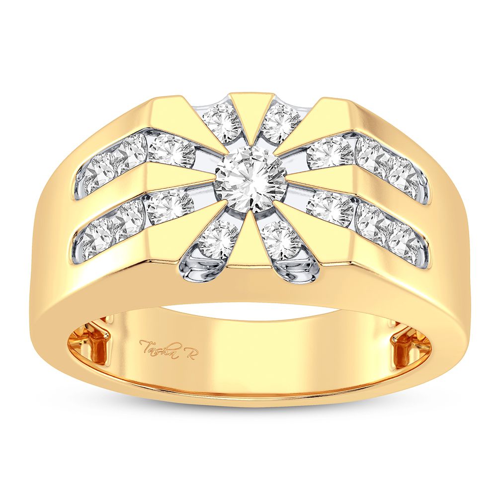 10K Yellow Gold 1.00CT Diamond Ring