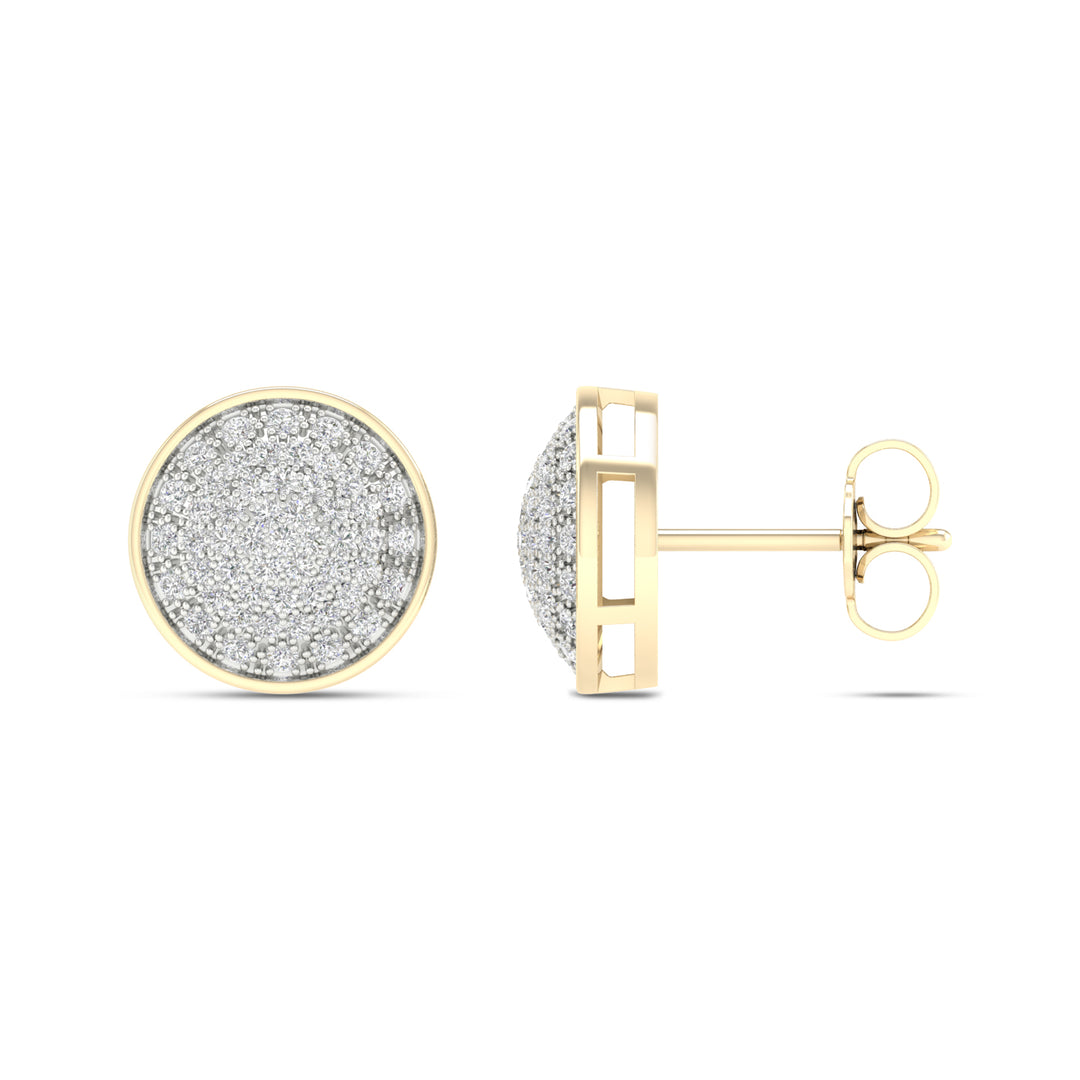Beautiful 10K 0.25CT Diamond Earring