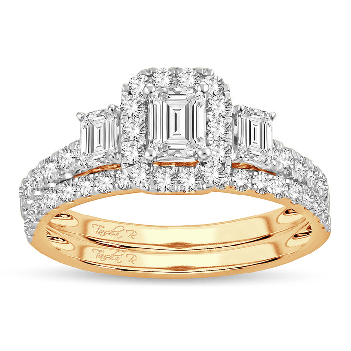 14K Yellow Gold Lab Diamond Engagement Ring - 1.50CT Brilliance