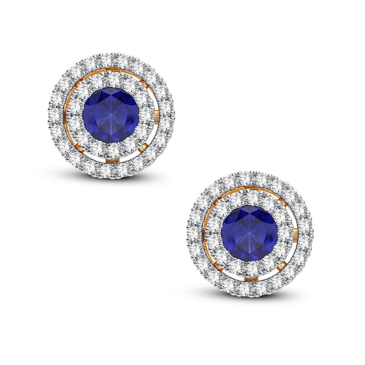 14K Yellow Gold Lab Diamond 0.28CT Womens Earrings